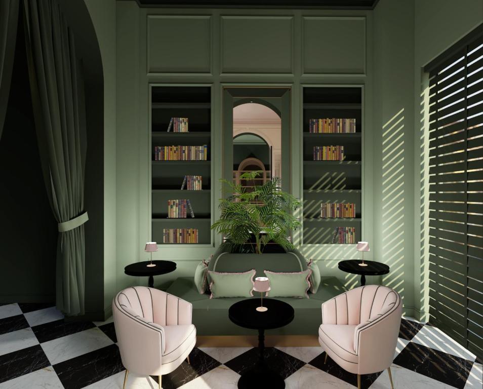 Hotel La Gemma Florencia Exterior foto The Library