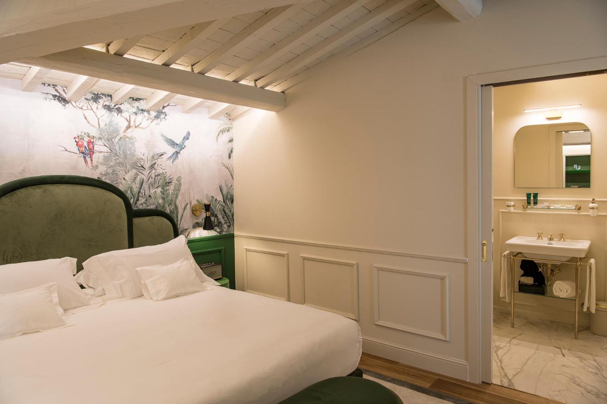 Hotel La Gemma Florencia Exterior foto A room at the hotel