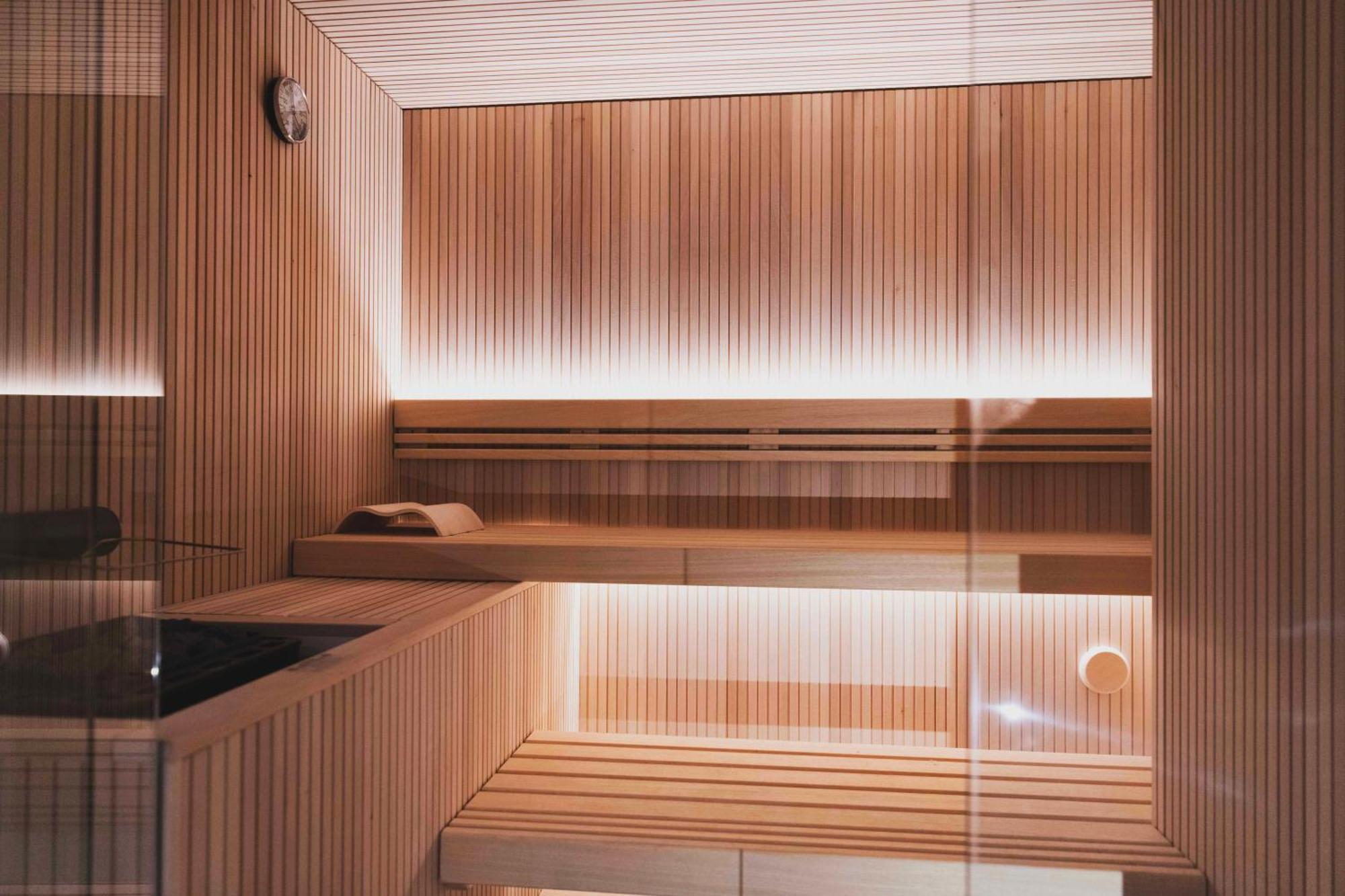 Hotel La Gemma Florencia Exterior foto A modern Finnish sauna